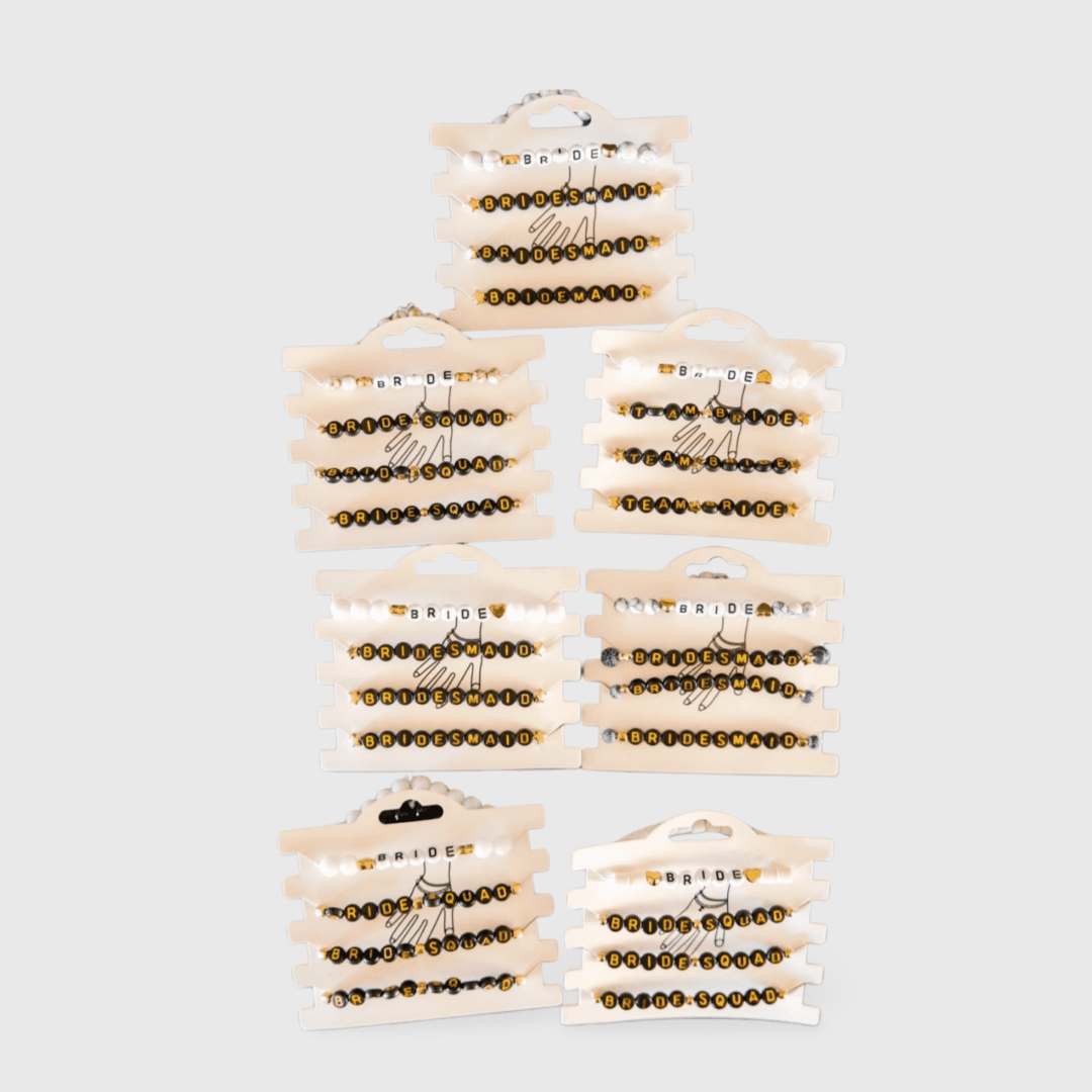 A stack of six stacks of cookies with one stacked on top.